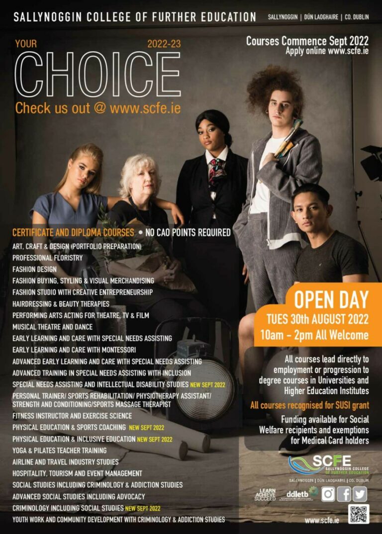 SCFE Open Day 30th August 2022